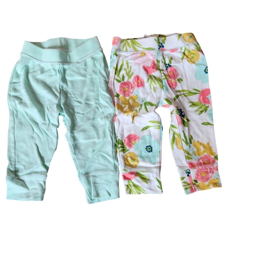 Cloud Island Set of 2 Pants Size 6-9 months